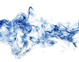 Image showing Blue smoke 