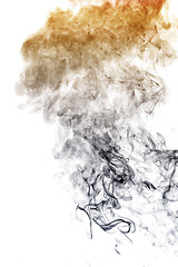 Image showing Smoke on white background