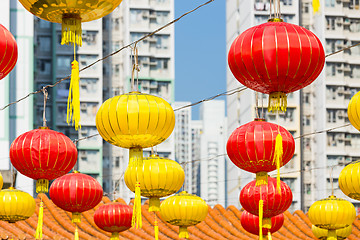 Image showing Chinese lanterns 