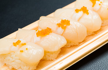 Image showing Scallop sushi