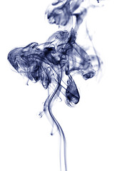 Image showing Smoke, white background