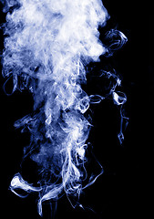 Image showing Blue smoke