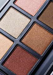 Image showing Compact eyeshadow palette 