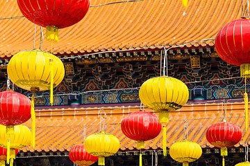 Image showing Asian lanterns