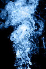 Image showing Blue smoke