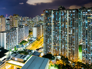 Image showing Hong Kong residential district