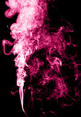 Image showing Smoke in pink