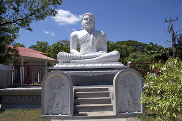 Image showing White Buddha