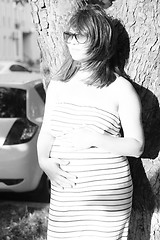 Image showing Beautiful pregnant woman