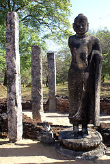 Image showing Buddha in Polonnaruwa