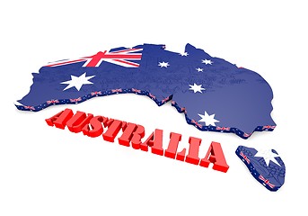 Image showing Illustration of Australia