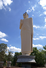 Image showing White Buddha in Sigiriya