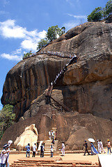 Image showing Sigiriya rock
