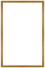 Image showing Rectangular Gilded Frame