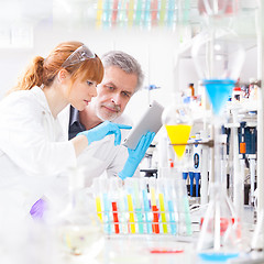 Image showing Health care professionals in lab.