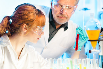 Image showing Health care professionals in lab.