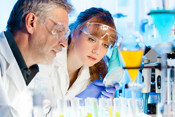 Image showing Health care professionals in lab.