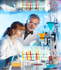 Image showing Health care professionals in lab.