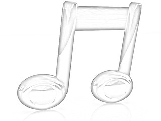 Image showing Music note