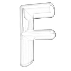 Image showing Alphabet on white background. Letter 