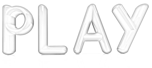 Image showing 3d text 