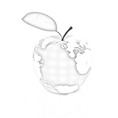 Image showing Apple for earth 