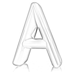 Image showing Alphabet on white background. Letter 