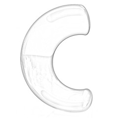 Image showing Alphabet on white background. Letter 