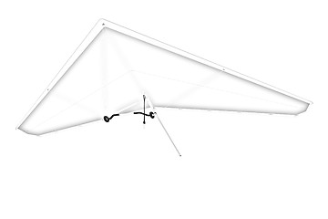 Image showing Hang glider