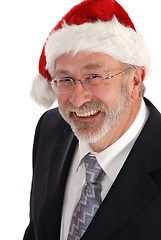 Image showing Businessman Christmas