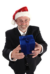 Image showing Businessman Christmas