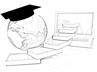 Image showing Global On line Education