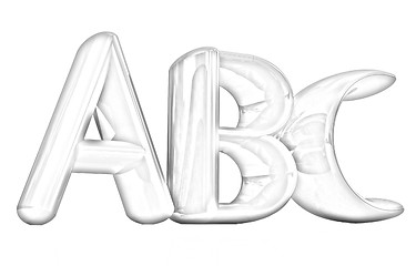 Image showing colorful abc 