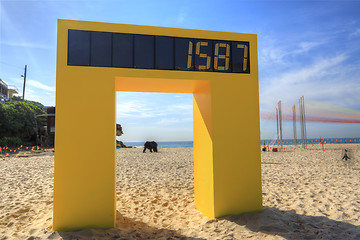 Image showing Counter at Tamarama Beach