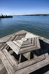 Image showing Docks on River