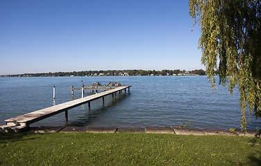 Image showing Docks on River