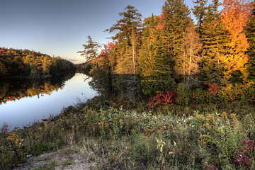 Image showing Lake in Autumn