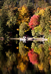 Image showing Lake in Autumn