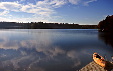 Image showing Lake in Autumn