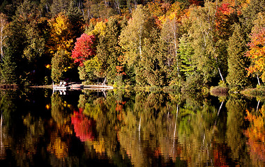 Image showing Lake in Autumn