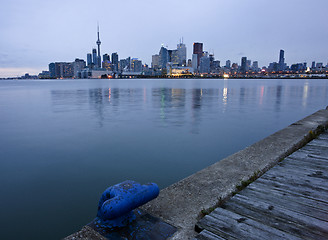 Image showing Night Shot Toronto City