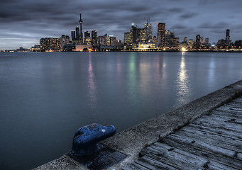 Image showing Night Shot Toronto City