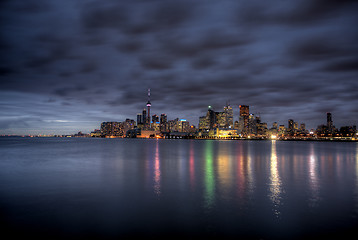 Image showing Night Shot Toronto City