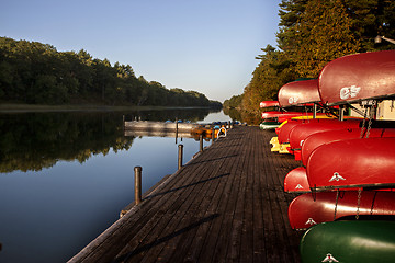 Image showing Canoe Rental Lake Huron