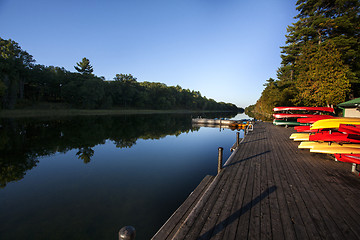 Image showing Canoe Rental Lake Huron