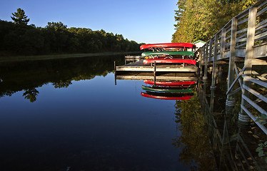 Image showing Canoe Rental Lake Huron