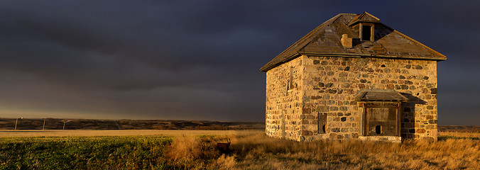 Image showing Old Abandoned Stone House