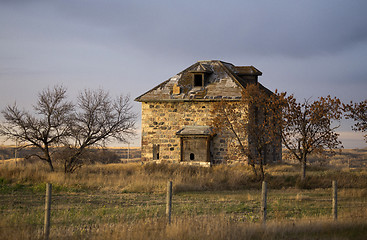 Image showing Old Abandoned Stone House