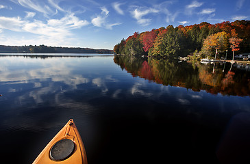 Image showing Lake in Autumn