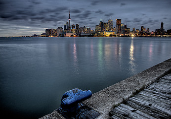 Image showing Night Shot Toronto City